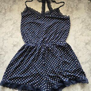Gilly Hicks Sleep Romper Womens Sz XS